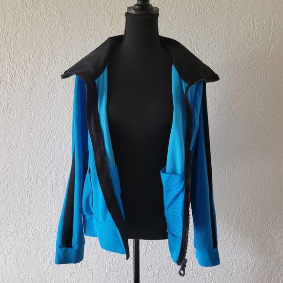 Lauren Ralph Lauren Womens Cropped Knit Full Zip Active Jacket✨️sz L - Picture 12 of 16